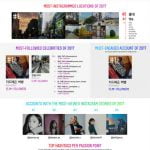 BIGBANGのG-DRAGON「2017年最も愛されたインスタ」1位に！