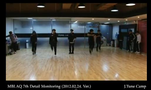 MBLAQ 『RUN』のダンス練習映像を公開