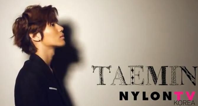 SHINeeテミン NYLON TV インタビュー