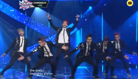 VIXX『ON and ON』Mnet-TV「MCountdown」