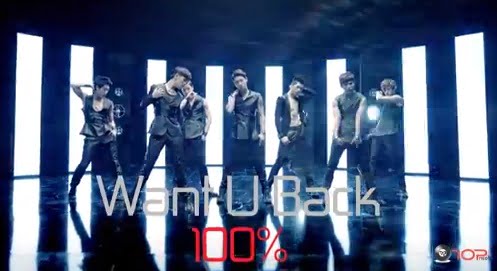100% 新曲『Want U Back』ティザー２M/V動画