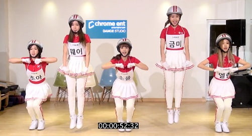 Crayon Pop『Bar Bar Bar』ダンス練習動画