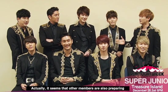 SMTOWN WEEK SUPER JUNIOR Treasure Island”公演 案内”