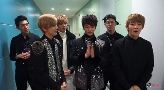 TEEN TOPの新年の挨拶メッセージ