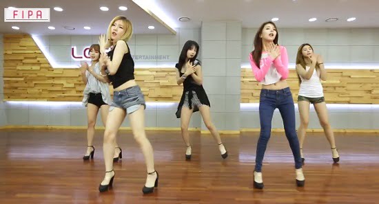 FIESTAR『One More』Practice Performance