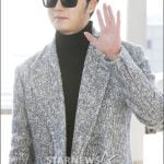 俳優チョン・イル、空港ファッション