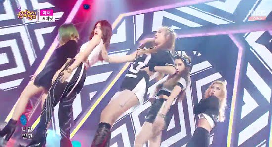 4minute 『Crazy』MBC-TV「Music Core」