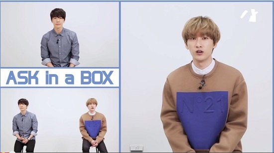 DONGHAE＆EUNHYUKの「ASK IN A BOX」動画