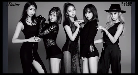 FIESTAR 「BLACK LABEL」Album Jacket Making