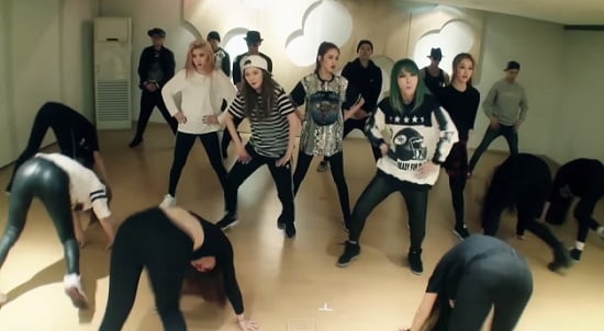 4minute 『Crazy』Choreography Practice Video