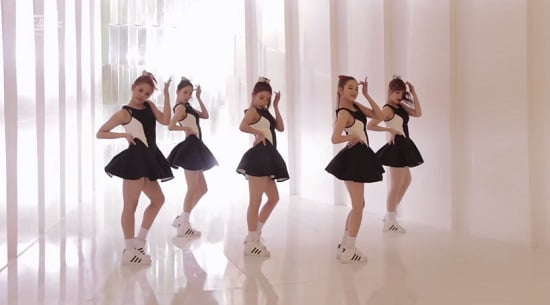 新人ガールズグループCLC『Pepe』(BTS: Music Video)