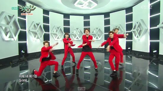 EXO 『CALL ME BABY』KBS-TV「Music Bank」