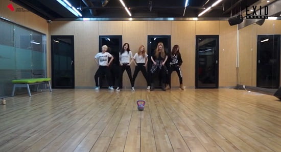 EXID『Ah Yeah』振り付け映像