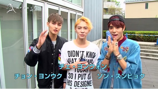 Apeace、メンバーからのメッセージ 2015