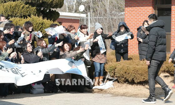 イ・スンギ、ファンに入隊前の挨拶