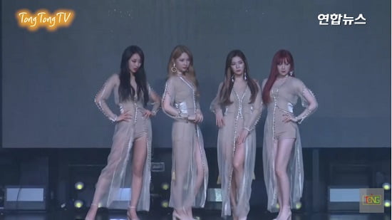 Nine Muses、ミニアルバム「MUSES DIARY PART.2」Showcase