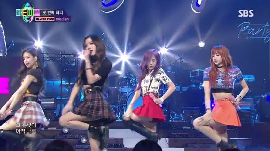 BLACKPINK、SBS「PARTY PEOPLE」OPENING MEDLDY