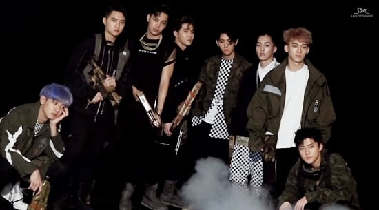 EXO、『Power』ジャケットスケッチ