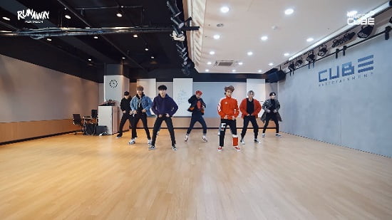 PENTAGON 『RUNAWAY』Choreography Practice Video