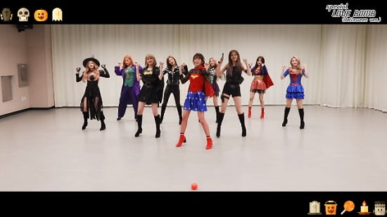 fromis_9、『LOVE BOMB』Choreography(Halloween ver.)