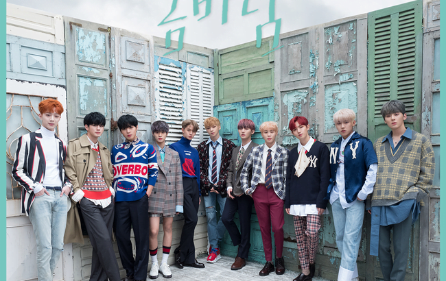 Wanna One 1stフルアルバムのタイトル曲は「春風（Spring Breeze）」