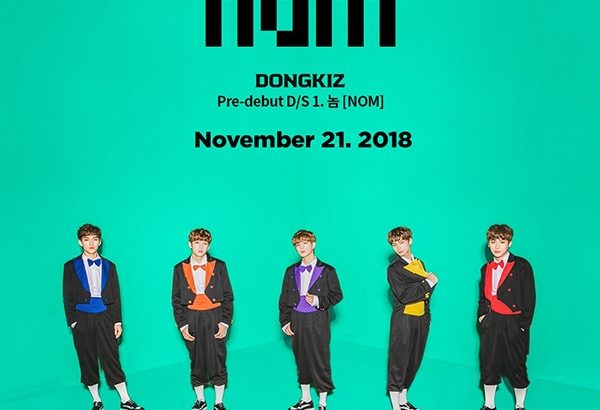 新人グループDONGKIZ、デビューシングル「NOM」の予告イメージを公開