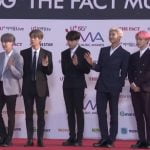 防弾少年団 「THE FACT MUSIC AWARDS」レッドカーペットに登場