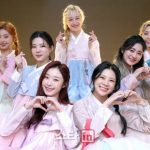 新人ガールズグループ”cignature 韓服姿で新年のあいさつ