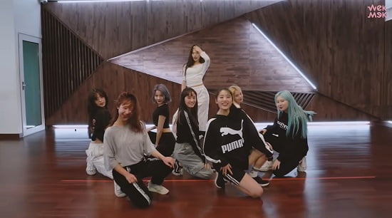 Weki Meki 1stデジタルシングル『DAZZLE DAZZLE』スペシャル振り付け映像を公開