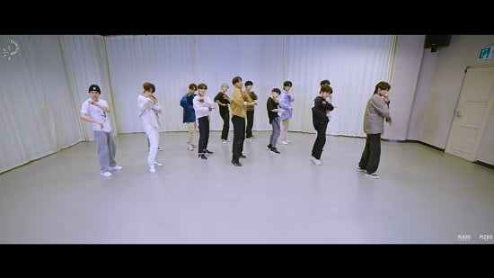 SEVENTEEN 日本2ndシングル『舞い落ちる花びら』振り付けビデオ公開