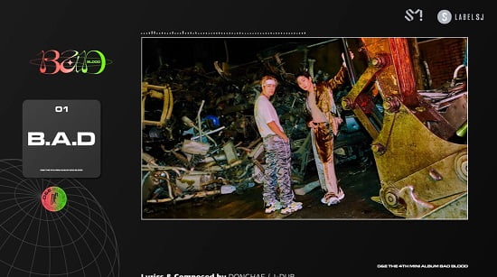 SUPER JUNIOR-D&E 4thミニアルバム「BAD BLOOD」ハイライトメドレーを公開