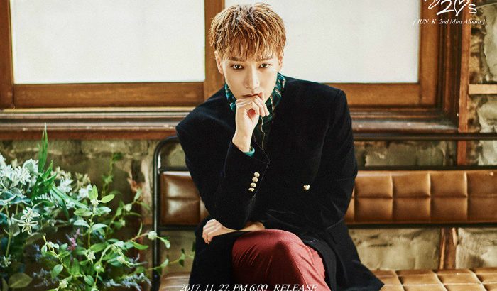 2PMのJun. K、ニューソロアルバム「My 20’s」のコンセプトイメージを公開