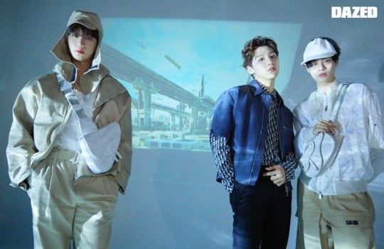 AB6IX ファッションマガジン「DAZED」6月号に登場