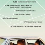 MXM、1stフルアルバム「MORE THAN EVER」スケジュール公開