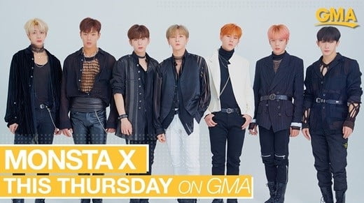 MONSTA X 米人気番組「グッド・モーニング・アメリカ」に出演
