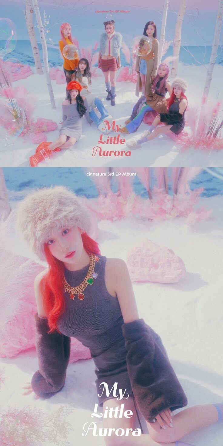 kpopdrama.info cignature、3rd EPアルバム「My Little Aurora」のタイトル曲『AURORA』M/V公開