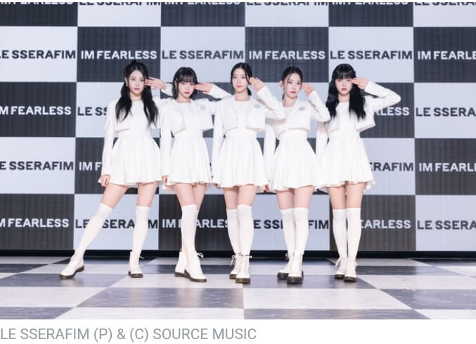 kpopdrama.info LE SSERAFIM、日本デビュー❣単独イベントを開催