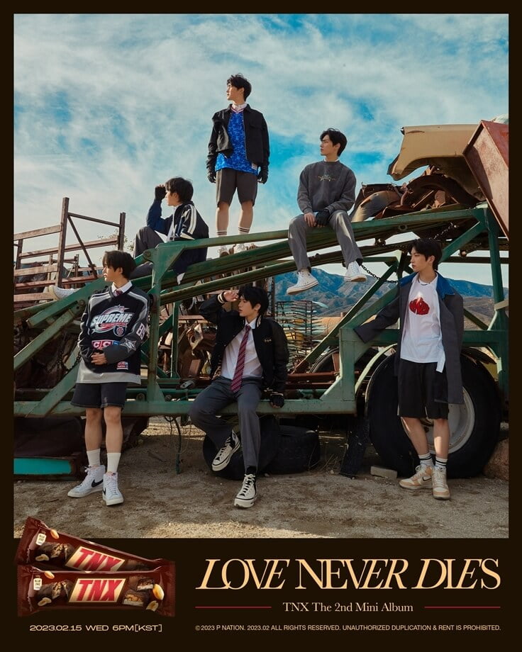 kpopdrama.info TNX、2ndミニアルバム「Love Never Dies」のタイトル曲Love or Die MV公開