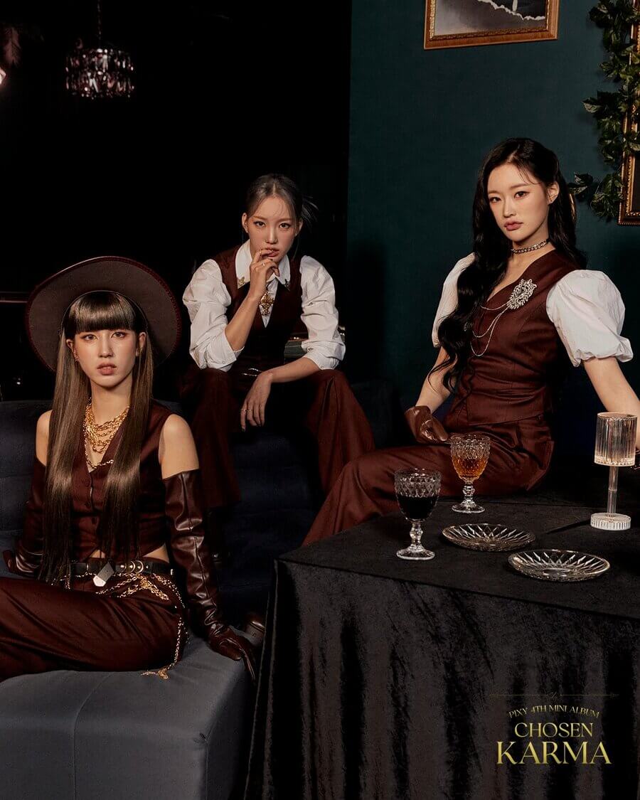 kpopdrama.info PIXY、4thミニアルバム「CHOSEN KARMA」のタイトル曲『KARMA』MV公開