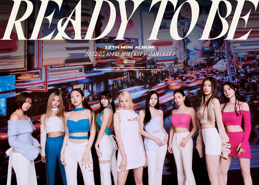 TWICE、12thミニアルバム「READY TO BE」コンセプトフォトを公開 | K 