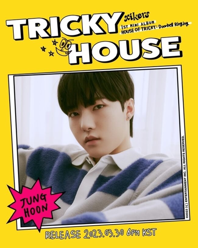 kpopdrama.info 新人ボーイズグループxikers、1stミニアルバム「HOUSE OF TRICKY：Doorbell Ringing」のコンセプトイメージを公開