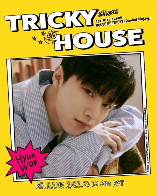 kpopdrama.info 新人ボーイズグループxikers、1stミニアルバム「HOUSE OF TRICKY：Doorbell Ringing」のコンセプトイメージを公開
