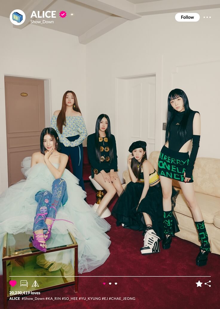 kpopdrama.info ALICE、2ndシングル『SHOW DOWN』MV公開