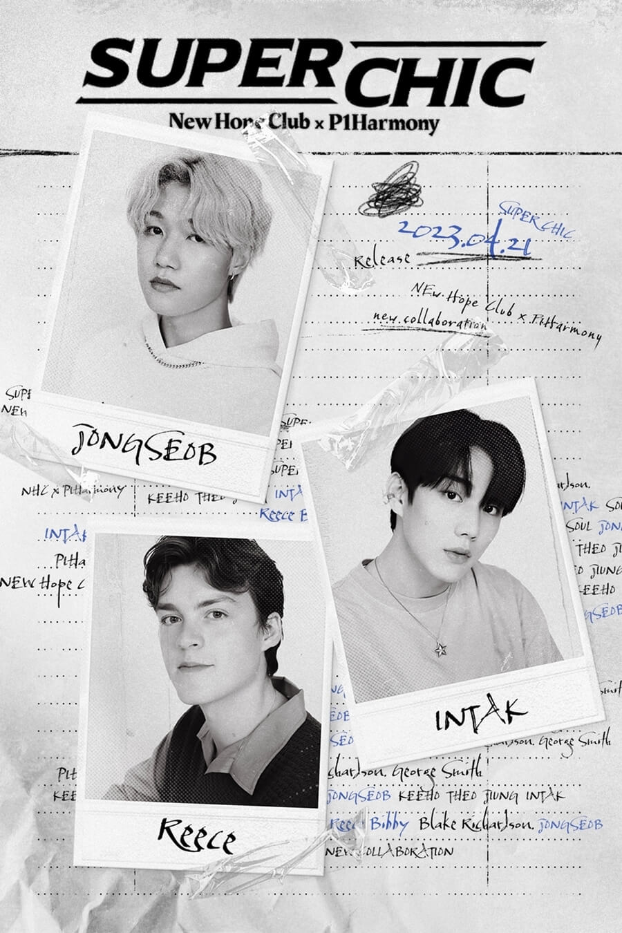 popdrama.info P1Harmony、英バンドNew Hope Clubとコラボ曲『Super Chic』公開