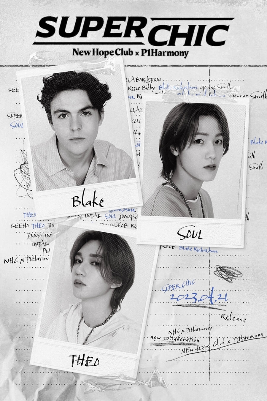 popdrama.info P1Harmony、英バンドNew Hope Clubとコラボ曲『Super Chic』公開