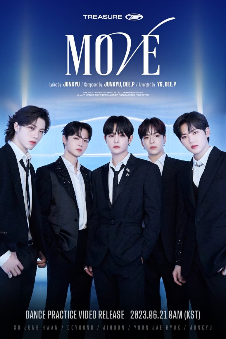 kpopdrama.info TREASUREの新ユニットT5、新曲『MOVE』MV公開