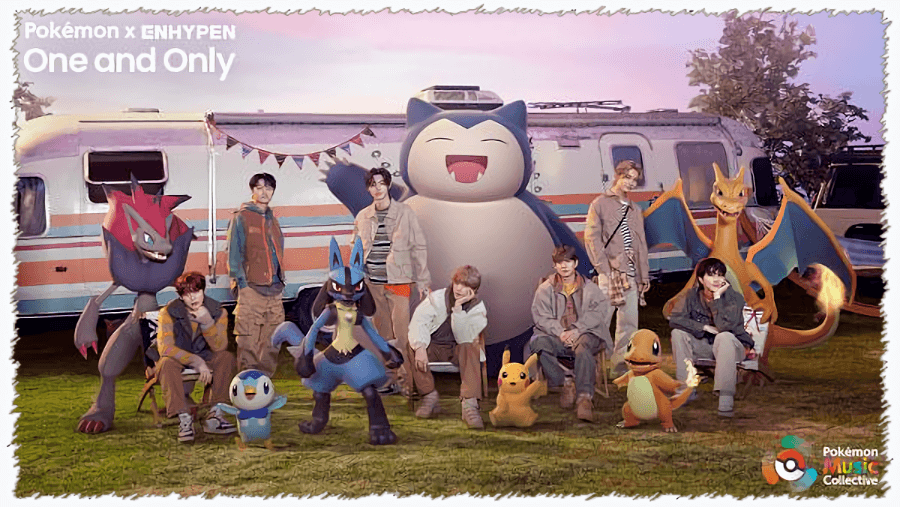 kpopdrama.info ENHYPEN、ポケモンとのコラボ曲『One and Only』MV公開