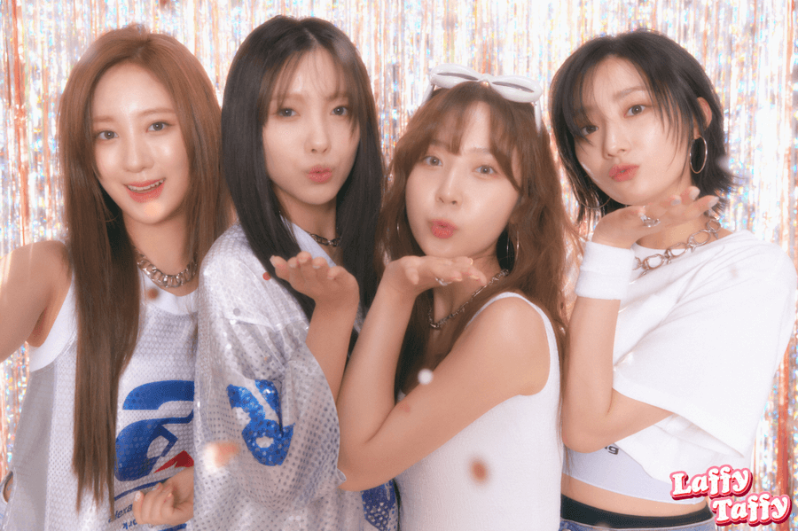 kpopdrama.info 4人組へ再編PRIMROSE、2ndミニアルバム「Laffy Taffy」のタイトル曲『LAFFY TAFFY』MV公開