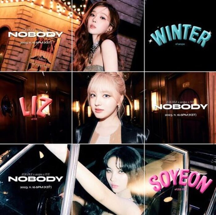 kpopdrama.info (G)I-DLEのソヨン、IVEのリズ、aespaのWINTER、『NOBODY』MV公開
