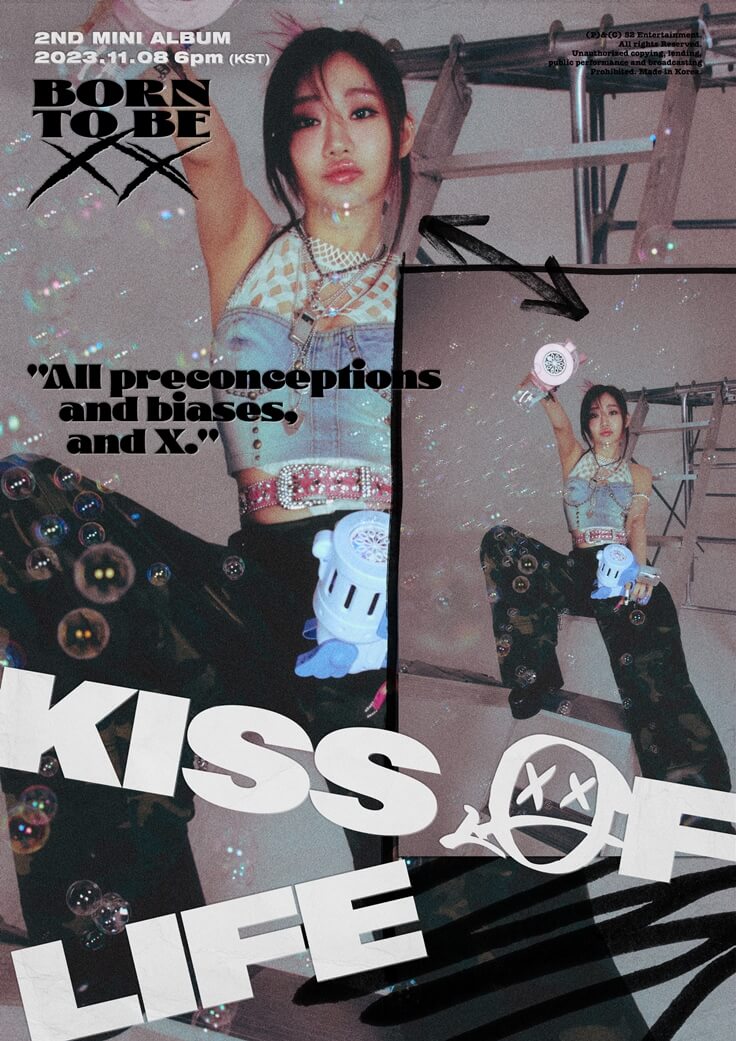 kpopdrama.info KISS OF LIFE、2ndミニアルバム「Born to be XX」のタイトル曲『Bad News』MV公開